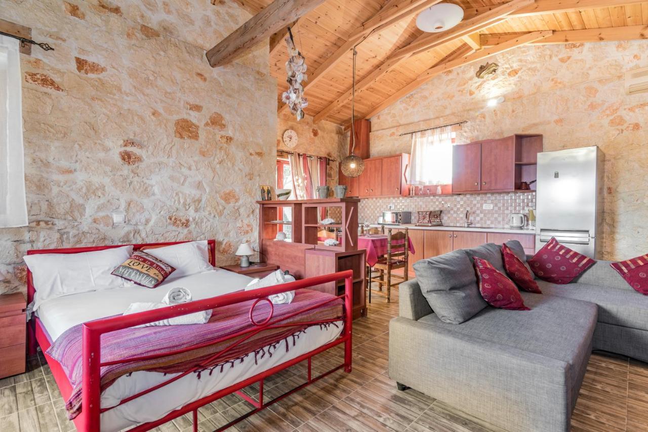 Casa Petra - Stone Cottage Farmhouses Аргаси Экстерьер фото