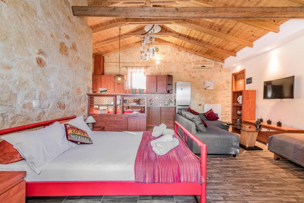 Casa Petra - Stone Cottage Farmhouses Аргаси Экстерьер фото
