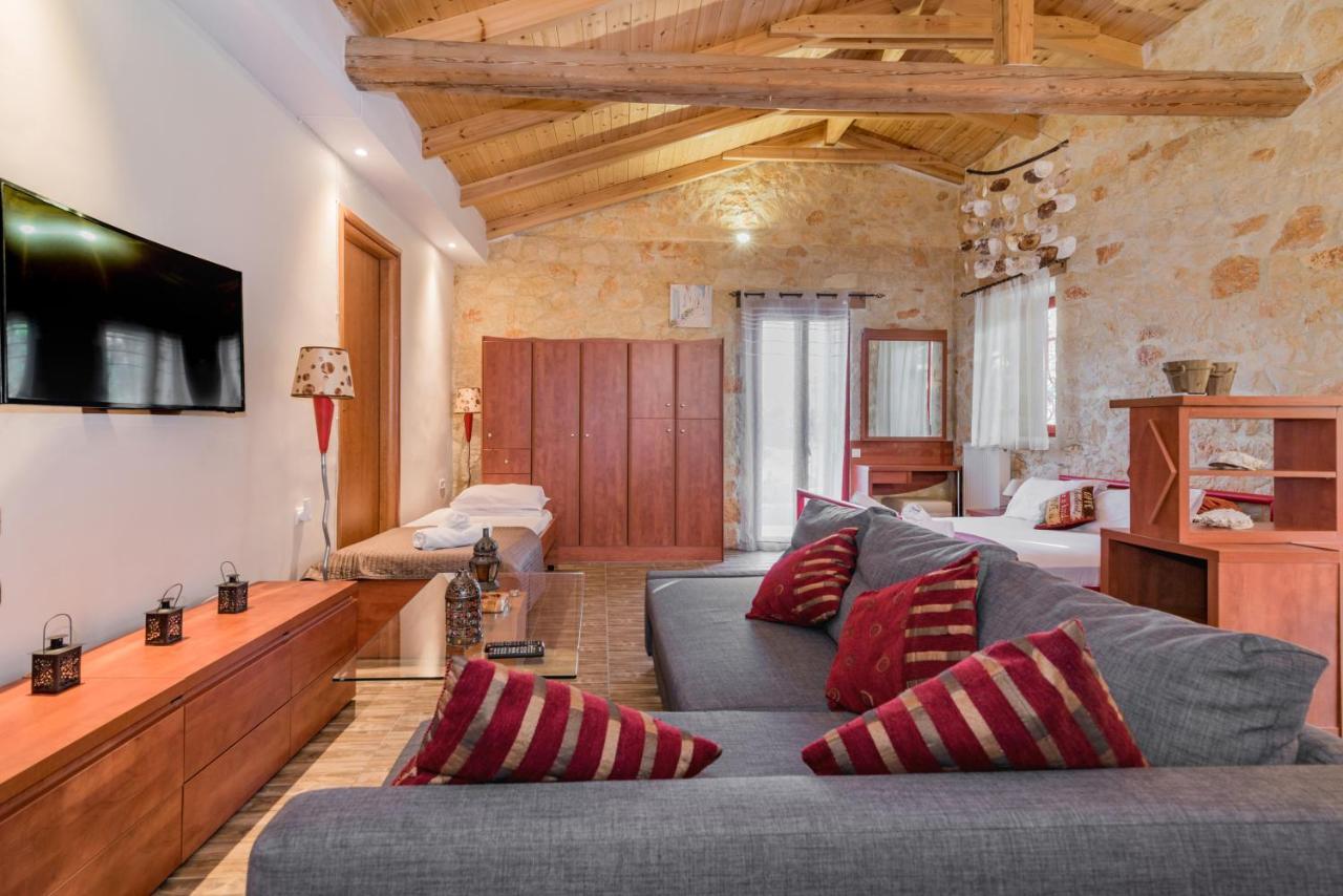 Casa Petra - Stone Cottage Farmhouses Аргаси Экстерьер фото
